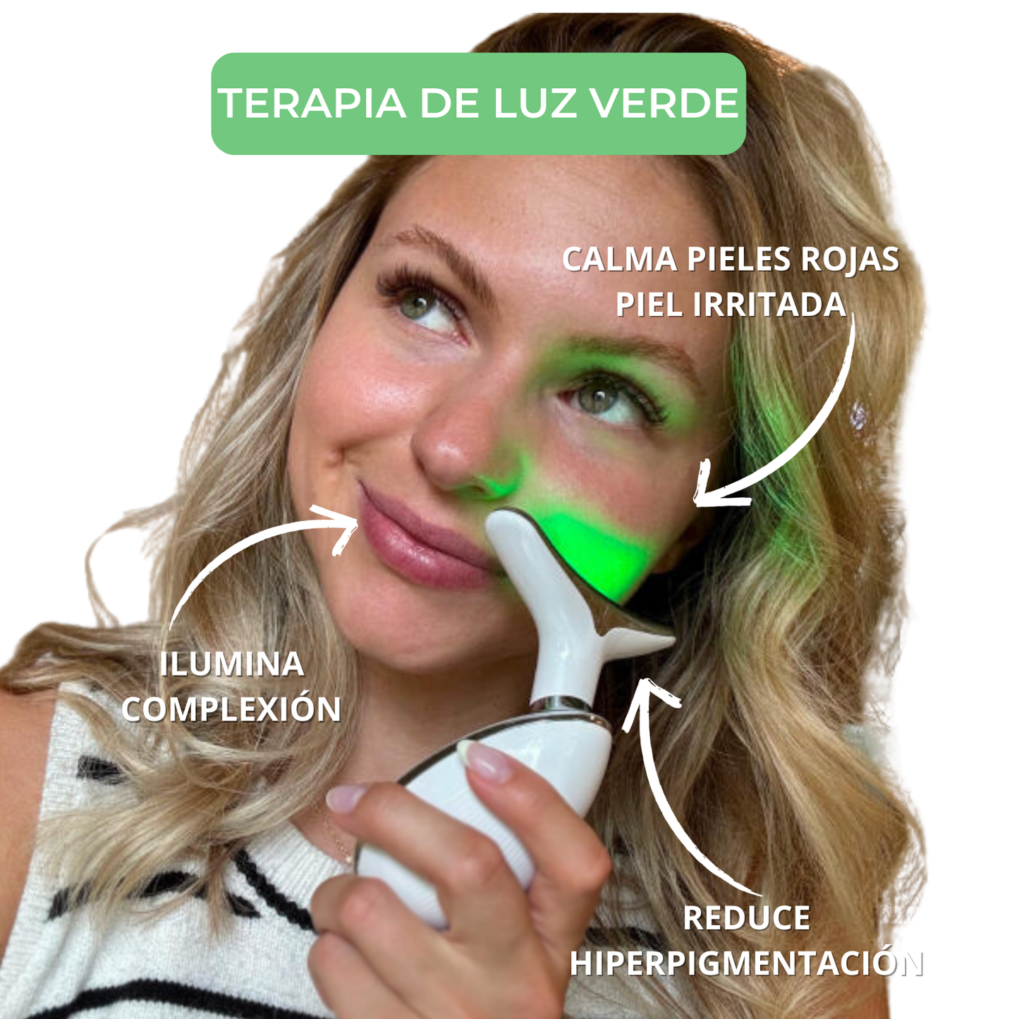 Glowify™ -Terapia LED Facial 3-en-1