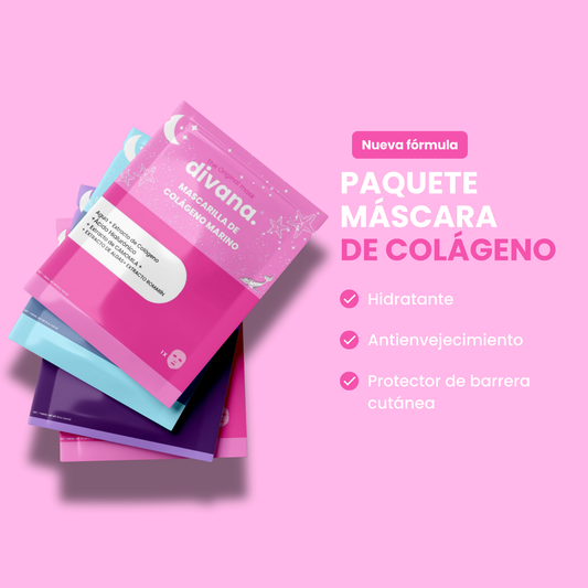 PAQUETE MASCARA DE COLAGENO
