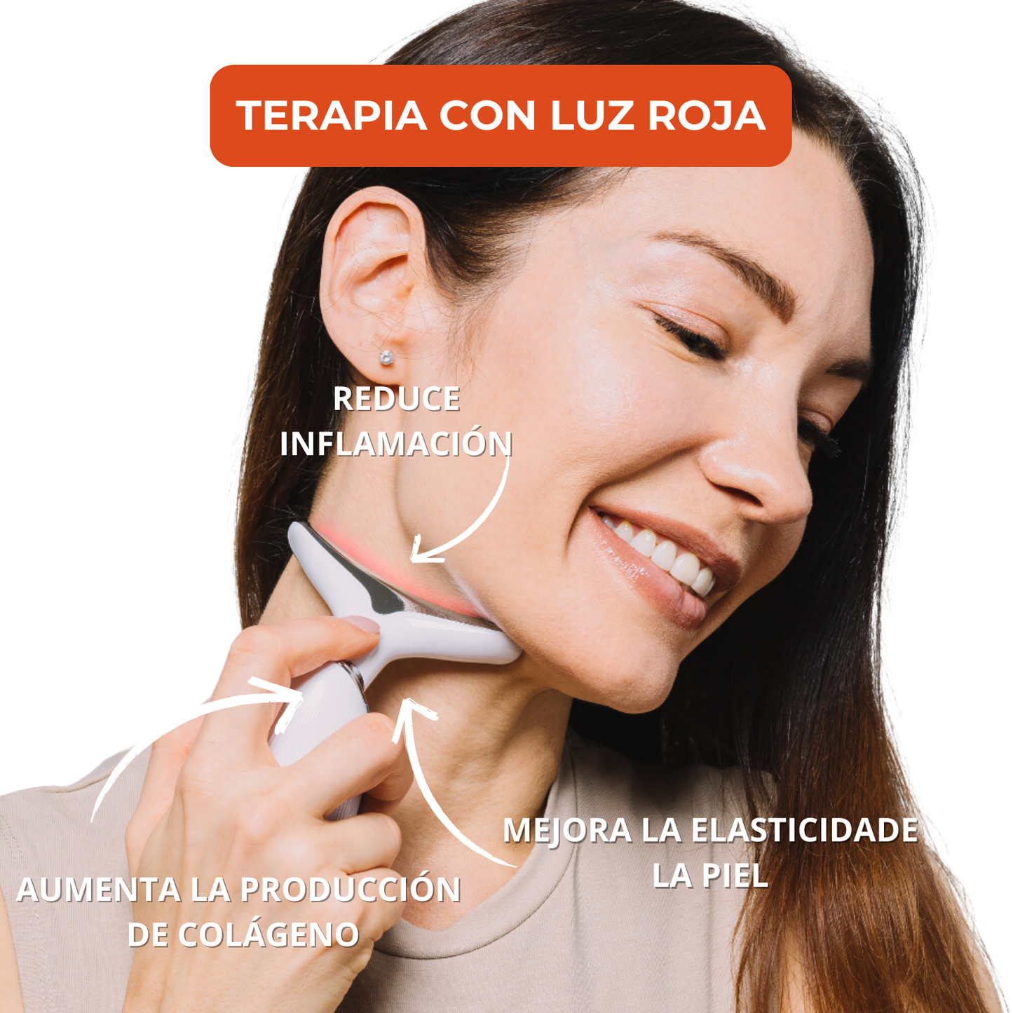 Glowify™ -Terapia LED Facial 3-en-1