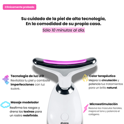 Glowify™ -Terapia LED Facial 3-en-1
